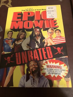 Epic Movie (DVD, 2007, Unrated) Adam Campbell, Kal Penn, Jennifer Coolidge.