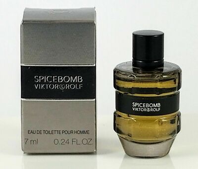 Viktor & Rolf Spicebomb Homme Collector Mini .24 oz 7 ml Eau De