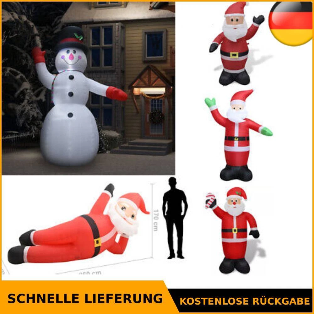 Weihnachtsmann Xxl in Weihnachtliche Außendekorationen online kaufen