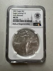 2021 Eagle S$1 Eagle Landing T-2 Early Releases MS 70 #silverdegenerates