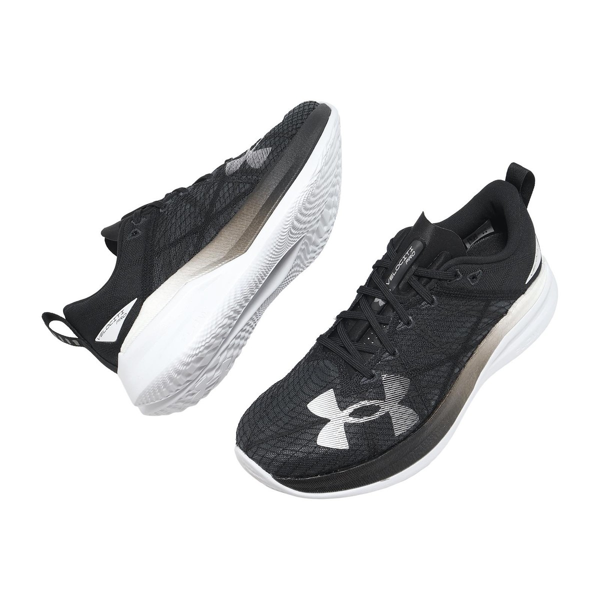 Under Armour Velociti Pro UA Black White Men Running Shoes  display picture 1