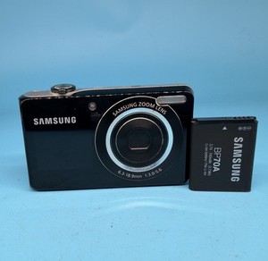 Samsung PL100 12.2MP Selfie Screen Digital Camera, Black - Tested *read*
