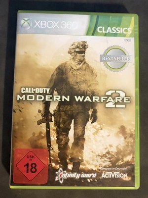 2009 Microsoft Xbox 360 Call Of Duty Modern Warfare 2