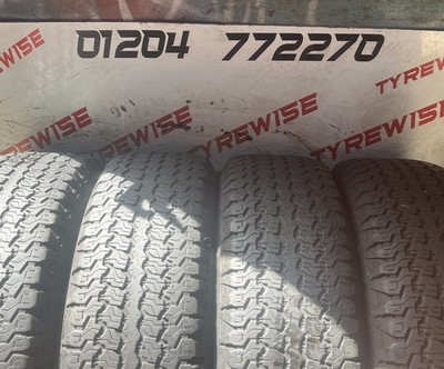 X4 Goodyear Wrangler AT tyres 235 65 17