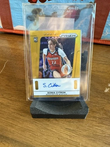 Sonia Citron 2025 Panini Prizm Sonia Citron Gold