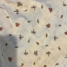 Vintage Disney Classic Winnie The Pooh Crib Skirt Dust Ruffle Bear  His Things