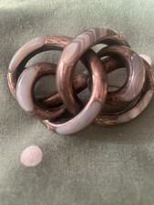 Antique Scottish Agate Silver Brooch