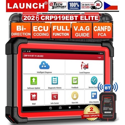 LAUNCH X431 CRP919E BT Car Diagnostic Tool DBScar VII VCI Auto OBD OBD2 Scanner