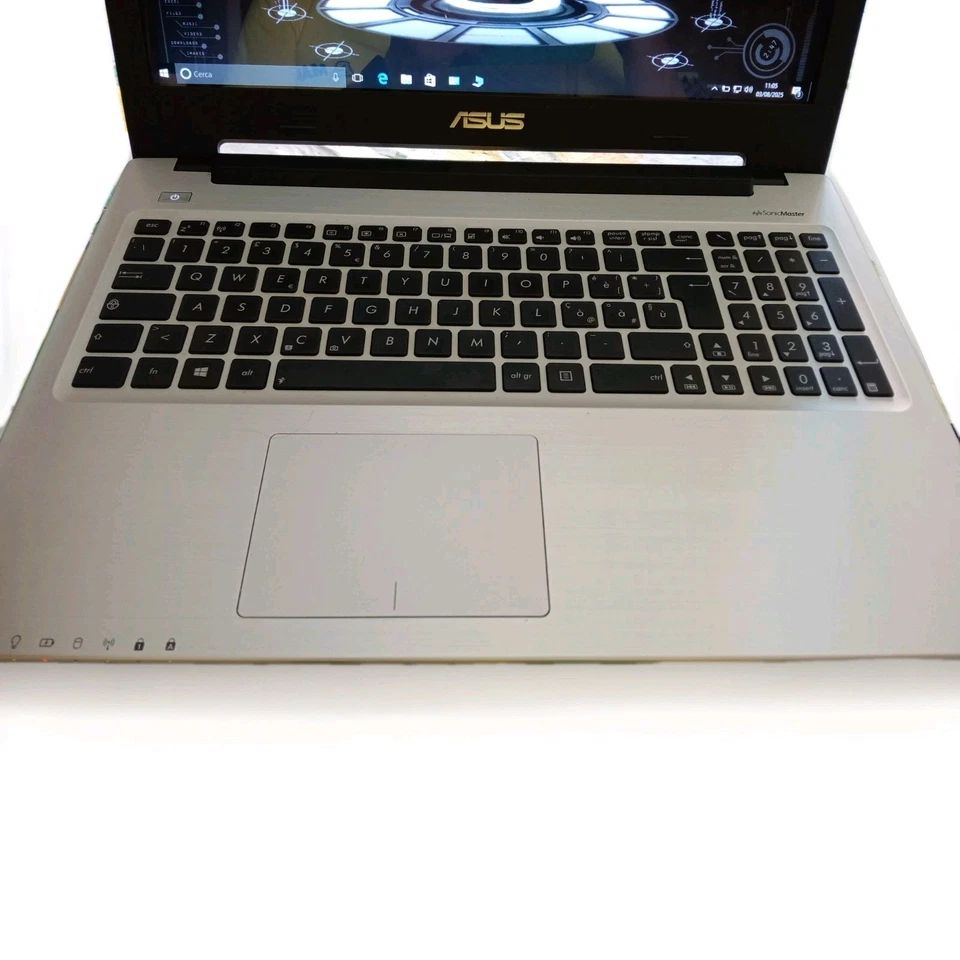 NOTEBOOK ASUS SonicMaster A56CA_Intel CPU 987_8gb Ram_256gb SSD_WIN 10 - Immagine 2 di 4