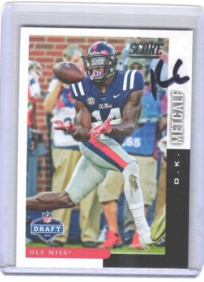 2019 Score D.K. Metcalf #DFT-15 NFL Draft 2019 RC
