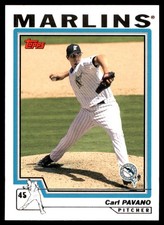 Carl Pavano 2004 Topps #48 Florida Marlins MLB READ FREE SHIPPING AutographDen