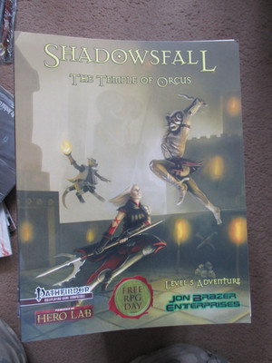 A D&D D20 3.5E SHADOWSFELL TEMPLE OF ORCUS PATHFINDER HERO LAB DUNGEON DRAGON