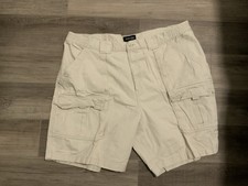 St John’s Bay Mens Beige Cargo Shots Size 44