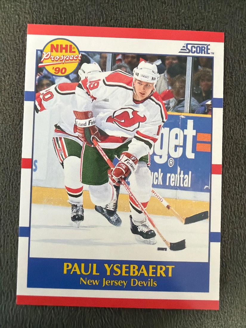 1990-91 Paul Ysebaert Score Score Hockey NHL Prospect #406 RC