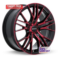 One 17inch Black Alloy Wheels 5lug Rim For Mitsubishi Galant 2002-2012 Rh0 Rtx