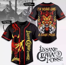 Insane Clown Posse Baseball Jersey