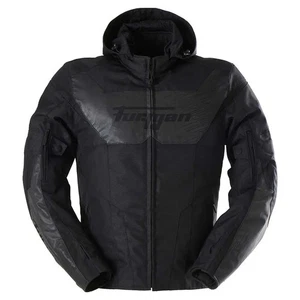 Furygan Shard HV Motorbike Textile Jacket Black / Reflective Grey