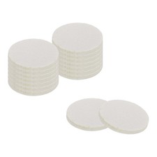 Furniture Pads, 16Pcs 2.5" - Round Self Adhesive Felt Furniture Pads Beige 