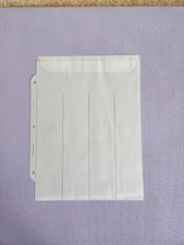 Creative Memories Sticker Protectors 4 Storage Pages for Binder 4 strips