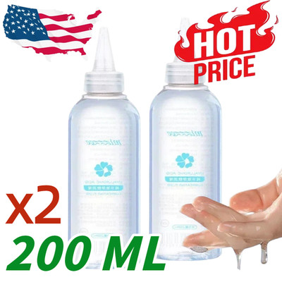 Lube Personal Lubricant Water Based Long Lasting sex-lubricant for Women~Men 2PC