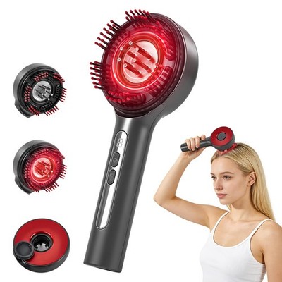 Upgrade Laser Therapy Hair Growth Comb, Hair Oil Applicator and Red Light Hai...