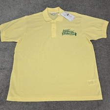 Lacoste Polo Shirt Mens XL Yellow Classic Fit Pique Cotton NEW $125