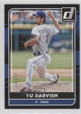 2016 Panini Donruss Black Border 13/199 Yu Darvish #165 0c6