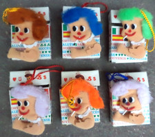 SIGARETTINA GIG LOTTO DI 6 BAMBOLINE VINTAGE CONFEZIONE ORIGINALE PANNO LENCI