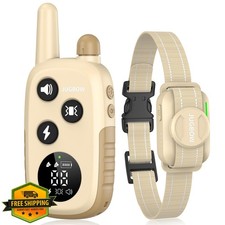 Jugbow Dog Shock Collar 4200FT Remote Training 5-120lb Rechargeable Waterproof