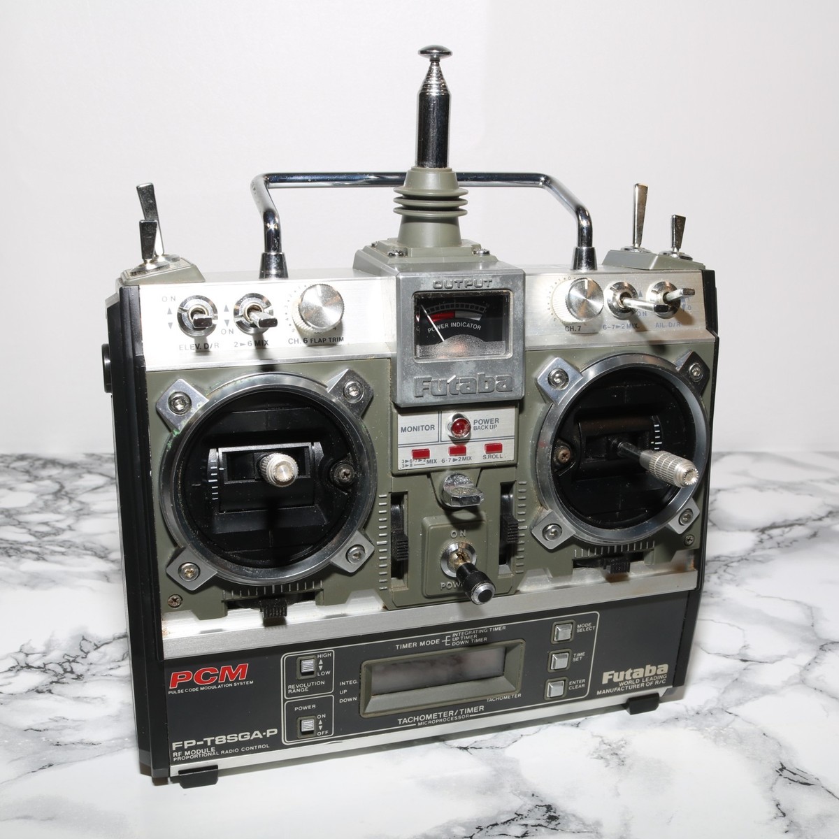 Futaba FP-T8SGA-P PCM Radio Control Unit (FOR PARTS / REPAIR) Back