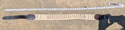 JAX Shotgun Shell Web Belt SASS cowboy Western New