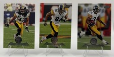 2010 Topps Prime - Rashard Mendenhall, Hines Ward & Troy Polamalu