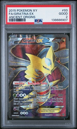 Giratina-EX graded PSA 2 for sale on eBay