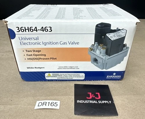 NEW- Emerson White-Rodgers 36H64-463 Universal Electronic Ignition Gas Valve