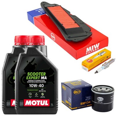 Luftfilter Öl Zündkerze Ölfilter Set Service 2L für Honda ADV 350 NF13 2022-2026