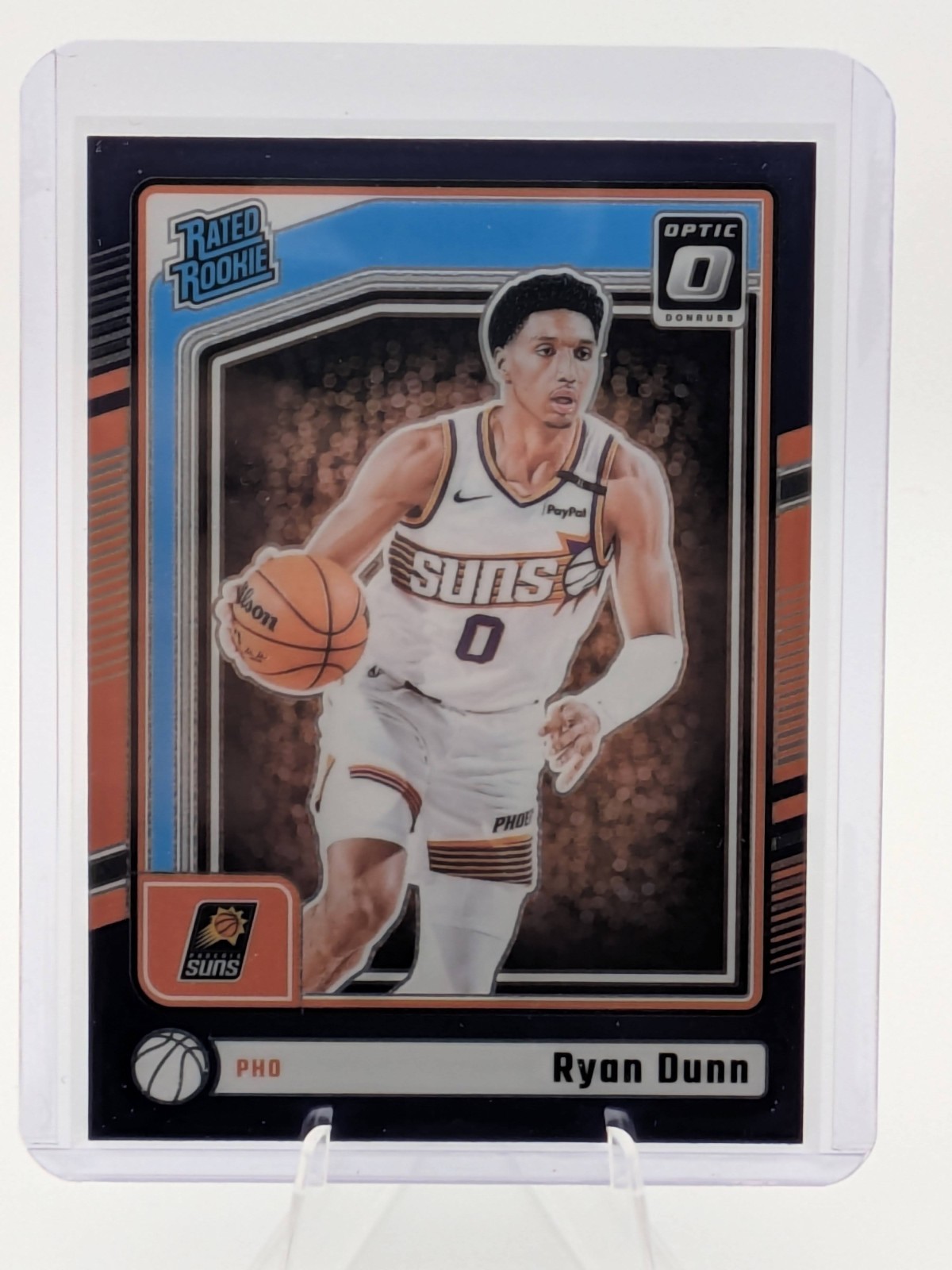 2024-25 Optic- Ryan Dunn #279 Purple Prizm (RC)