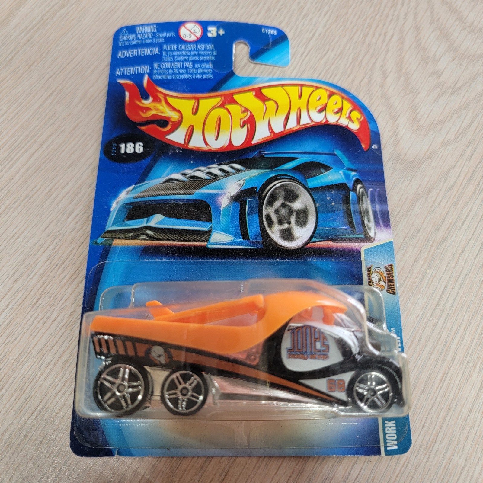 Hot Wheels 2003 Work Crewsers - Cabbin' Fever (Black) #186