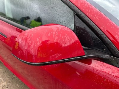 TESLA MODEL 3 DOOR WING MIRROR RIGHT RED 2017-2020 1110784-00-L
