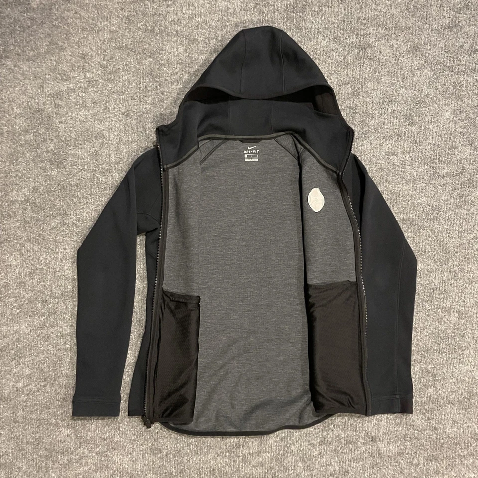 Sudadera con Capucha Nike Dri-FIT Showtime Baloncesto Fútbol Universitario Playoff Cremallera Completa Mujeres L Foto 3 de 4