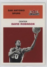 2001-02 Fleer Platinum David Robinson #51 HOF 17ec