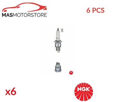 ZÜNDKERZE ZÜNDKERZEN NGK 4553 6PCS P FÜR OPEL REKORD C,KADETT C,REKORD E