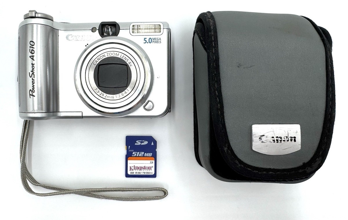 Canon PowerShot A610 箱あり 動作確認済み Canon PowerShot A610 箱あり 動作確認済み Canon PowerShot