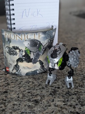 LEGO BIONICLE: Nuhvok-Kal (8573) retired 2003 w/ instructions