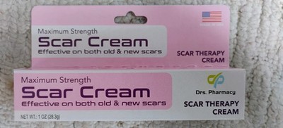 Drs Pharmacy Maximum Strength Scar Cream 1. oz  (2 packs)