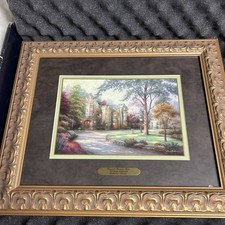 Thomas Kinkade “Beyond Summer Gate” Framed Collector Society Limited Edition COA