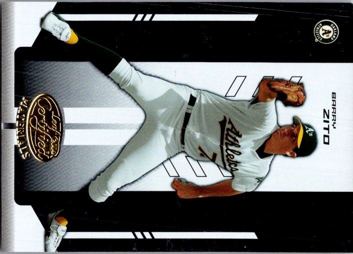 2004 Leaf Certified Materials #18 Barry Zito
