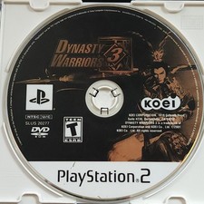 Dynasty Warriors 3 PS2 Game Only Tested
