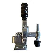 Black BBQ Lid Handle Smoker Door Clamp Latch