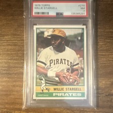 Topps Willie Stargell #270 PSA 7 Pittsburgh Pirates Baseball Trading Card
