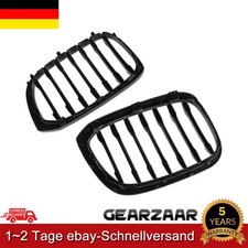Kühlergrill Nieren Grill kompatibel mit BMW G01 G02 2018-2021 Paar  Einzelsteg